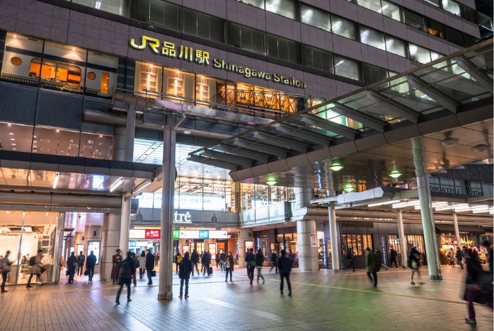 「品川」駅